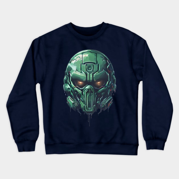 Doom Crewneck Sweatshirt by The Dark Matter Art